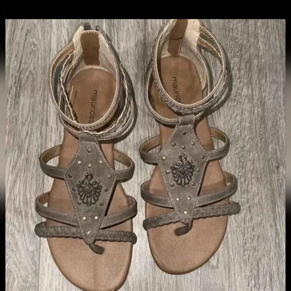 Maurices Tan Strappy Sandals - Picture 3 of 5